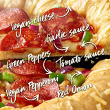 Chicago Town Takeaway Vegan Stuffed Crust Peppernoni Medium Pizza 493g