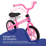 Chicco balance bike Pink Arrow (British brand)