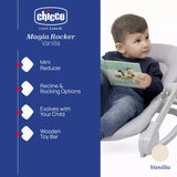 Chicco Magia baby rocker chair in Vanilla, UK version