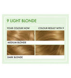 Clairol Natural Instincts Vegan No Ammonia No Parabens Semi-Permanent Hair Dye 9 Light Blonde 175ml