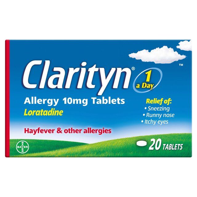 Clarityn One A Day Allergy Hayfever Relief Tablets 20 per pack