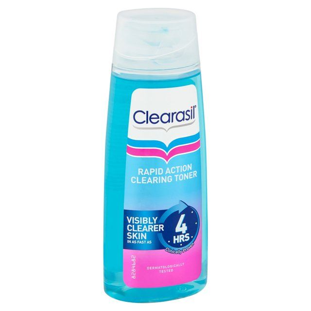Clearasil Rapid Action Deep Pore Face Wash Acne Toner 200ml