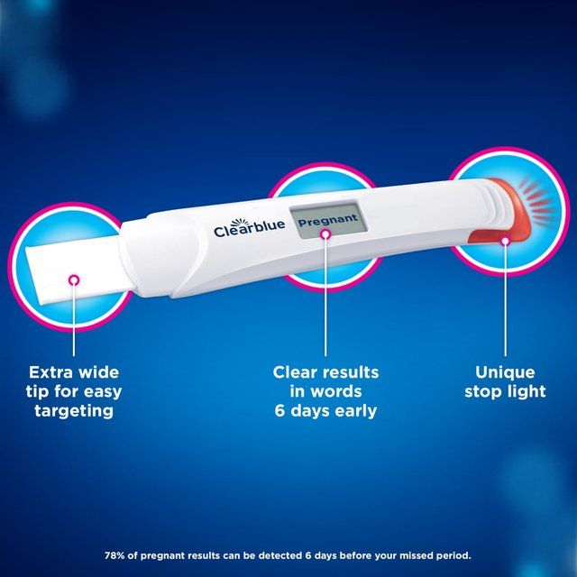 Clearblue Digital Ultra Early Pregnancy Tests 2 per pack