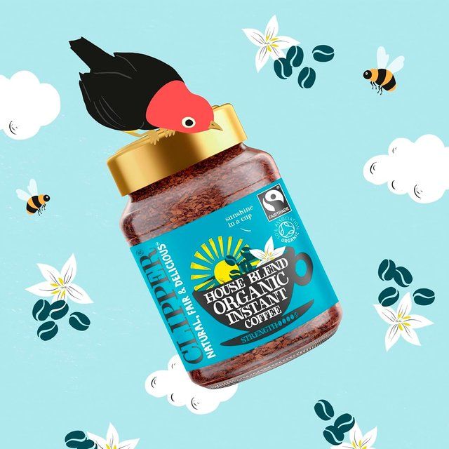 Clipper Fairtrade House Blend Organic Coffee 100g