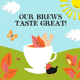 Clipper Organic Fairtrade Restoring Roots Ginger & Turmeric 20 Tea Bags 20 per pack