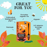 Clipper Organic Fairtrade Restoring Roots Ginger & Turmeric 20 Tea Bags 20 per pack