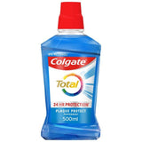 Colgate Total Advanced Plaque Protect Peppermint Mouthwash Alcohol Free 500ml