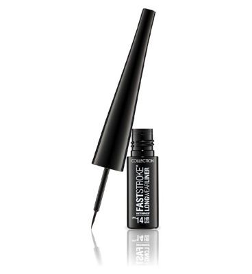 Collection Fast Stroke Long Wear Liner 2 Black Waterproof