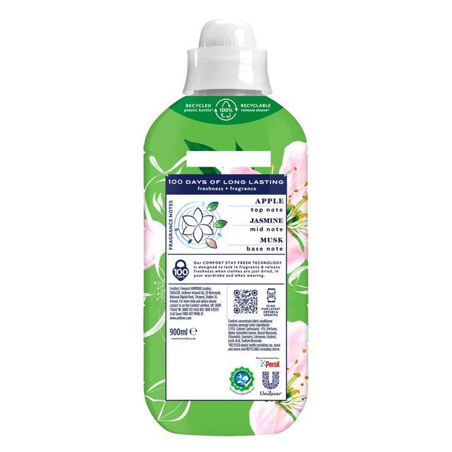 Comfort Creations Apple Blossom Fabric Conditioner 30 Washes 900ml