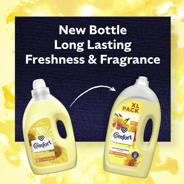 Comfort Fabric Conditioner Sunshiny Days 83 Washes   2490ml