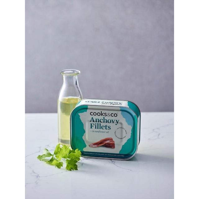 Cooks & Co Anchovy Fillets in Oil   365g