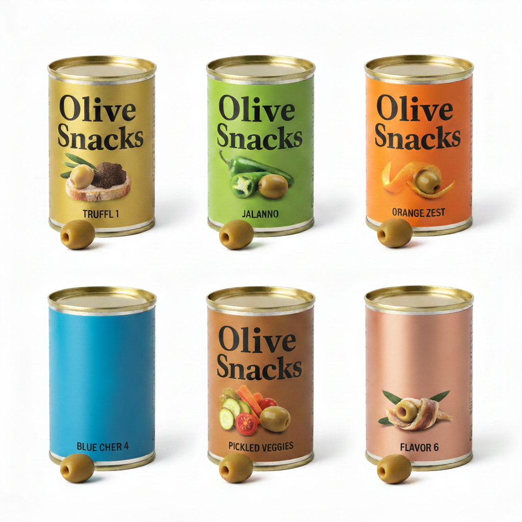 La Explanada Gourmet Flavoured Olives, 6 x 350g