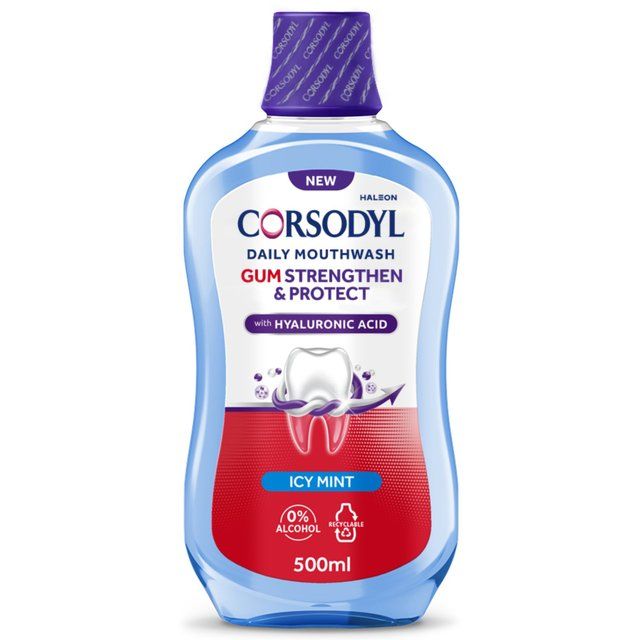 Corsodyl Gum Strengthen & Protect Mouthwash 500ml