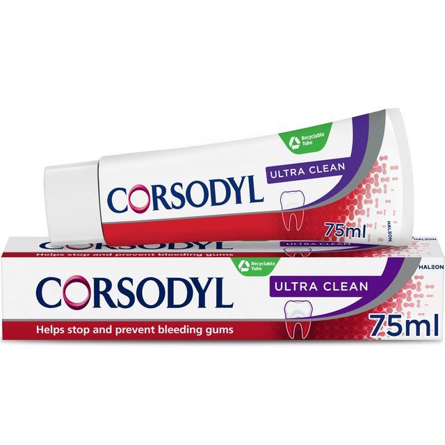 Corsodyl Gum Toothpaste Daily Gum & Teeth Care Ultra Clean   75ml