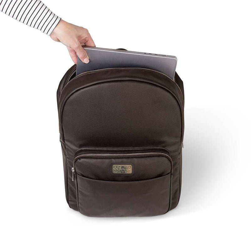 Cosatto Ultimate changing bag in brown, UK version
