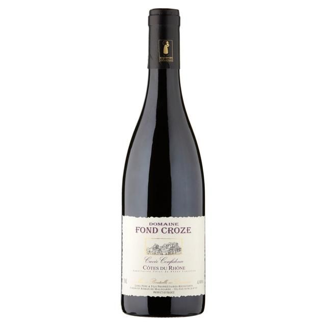Cotes du Rhone Rouge Confidence Domaine Fond Croze 75cl