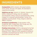 COYA Freeze-Dried Raw Adult Dog Food Chicken 150g