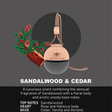 Cristalinas Car Air Freshener Sandalwood & Cedar 6ml