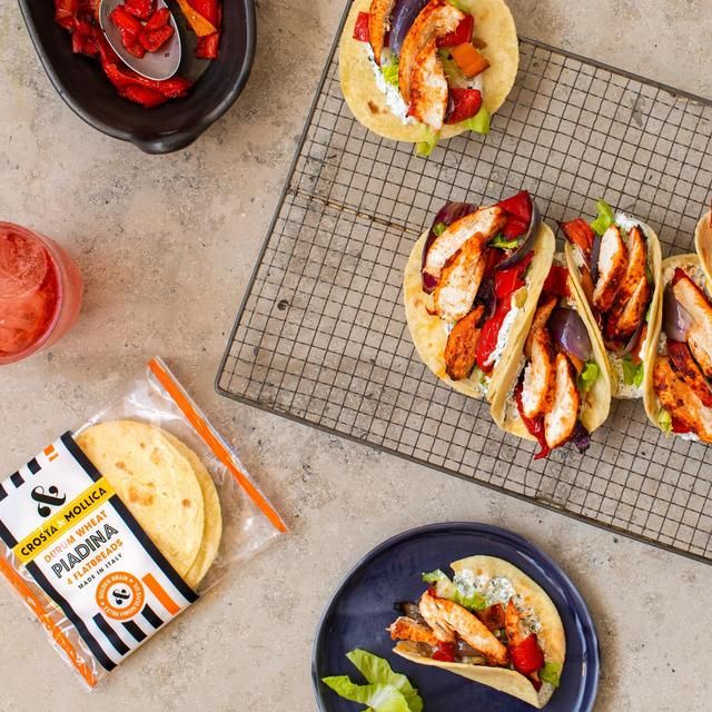Crosta & Mollica Piadina Flatbreads Durum Wheat   300g