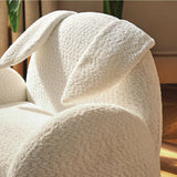 CuddleCo Etta Bunny kids chair in boucle off white (British brand)