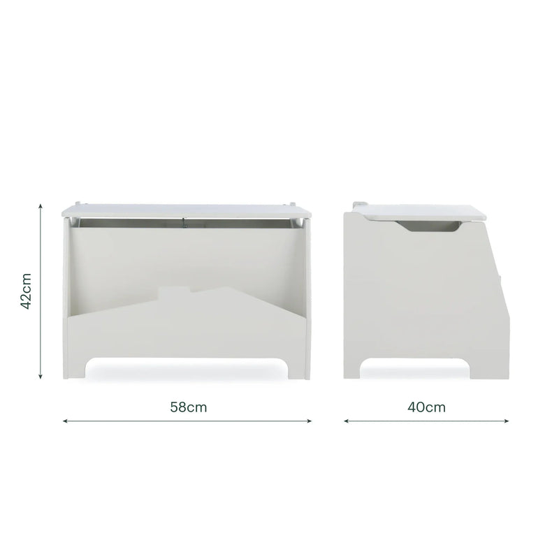 CuddleCo play house storage box Pebble - British product