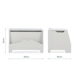 CuddleCo play house storage box Pebble - British product
