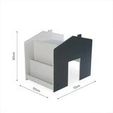 CuddleCo play house desk with bench in Pebble, imported from the UK