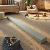 CuddleCo soft play balance beam in Sea Salt - British product