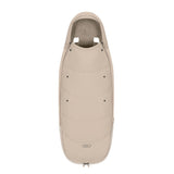 Cybex Platinum footmuff in Cozy Beige, imported from the UK