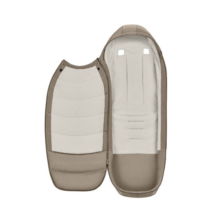 Cybex Platinum footmuff Cozy Beige for strollers, UK version