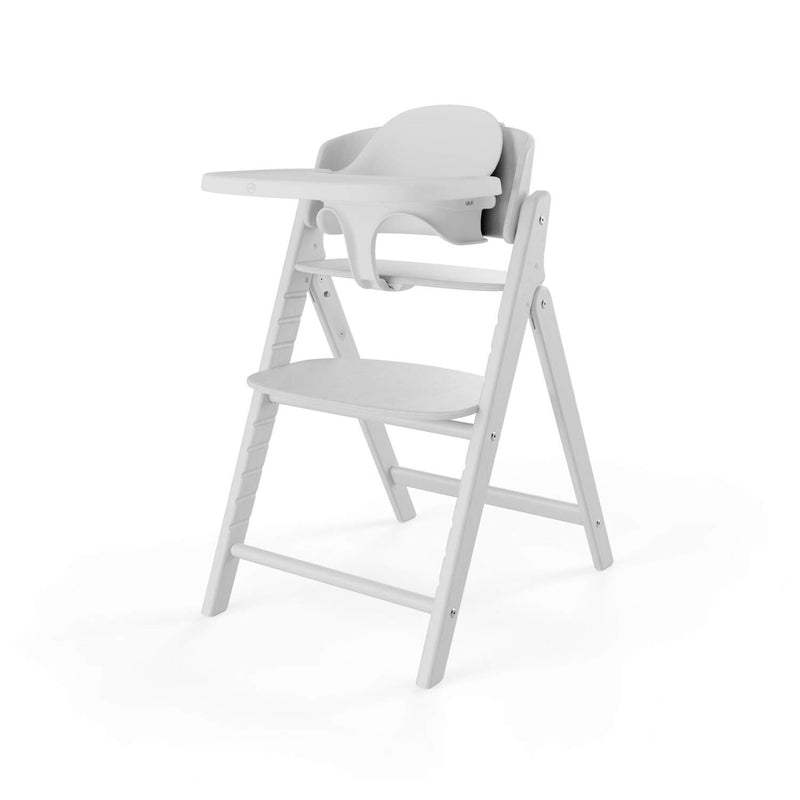 Cybex Click and Fold 3-in-1 highchair all white - British product