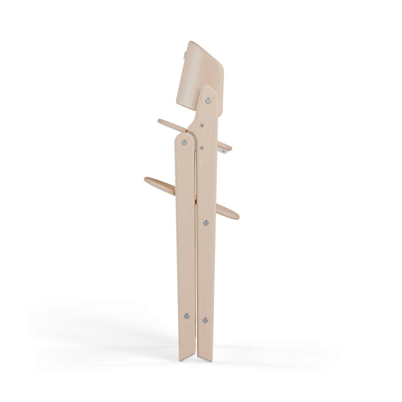Cybex Click & Fold highchair in All Natural beechwood - British product