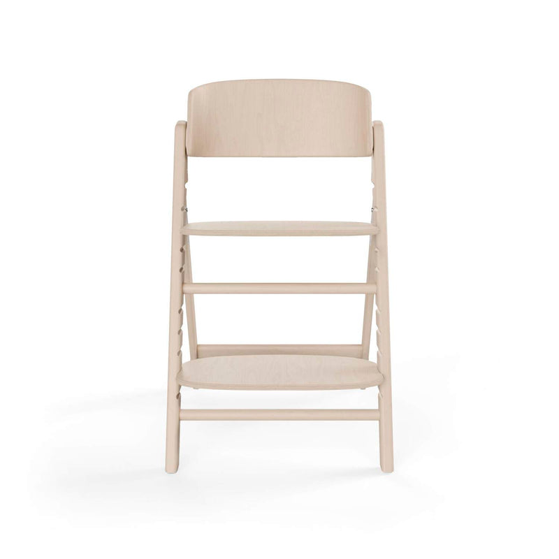 Cybex Click & Fold highchair in All Natural beechwood - British product