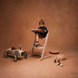 Cybex Iris Highchair All Natural in beechwood, imported from the UK