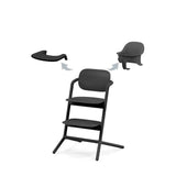 Cybex Lemo 3-in-1 highchair stunning black, imported from the UK