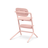 Cybex LEMO 4-in-1 highchair set in Pearl Pink, imported from the UK