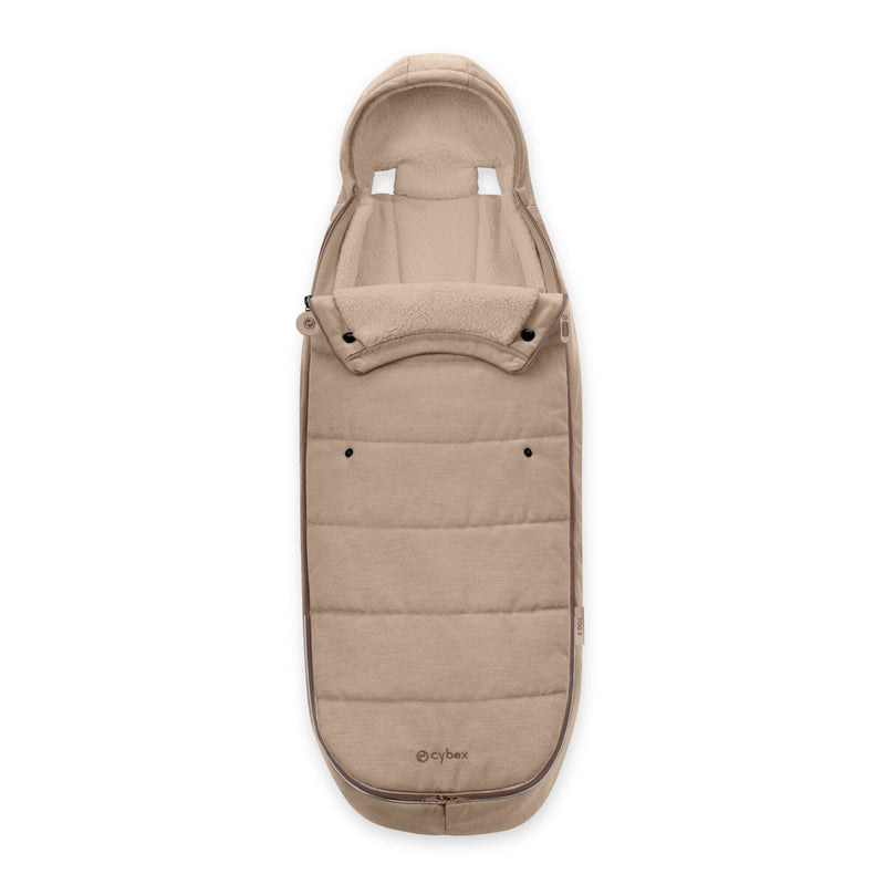 Cybex Gold pushchair footmuff Almond Beige - British product