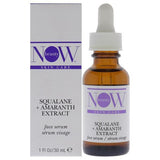 Superdrug NOW Beauty Squalane Plus Amaranth Extract Serum 30ml- Buy online at McGrocer
