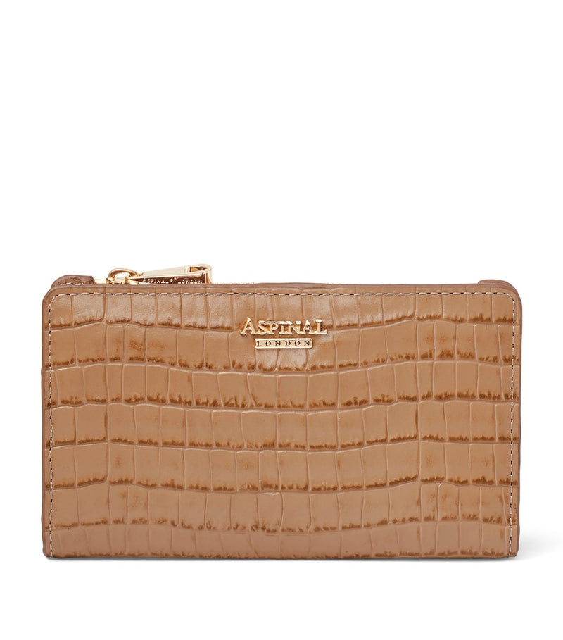 Aspinal of London small leather Mayfair purse, UK version