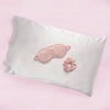 Brushworks Satin Sleep Set with pillowcase and eye mask - British product
