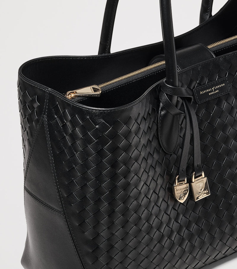 Aspinal of London leather tote bag - British product