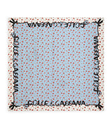 Harrods Dolce&Gabbana Silk Printed Foulard 90cm x 90cm- Buy online at McGrocer