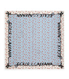 Dolce&Gabbana silk printed foulard 90x90cm (British brand)
