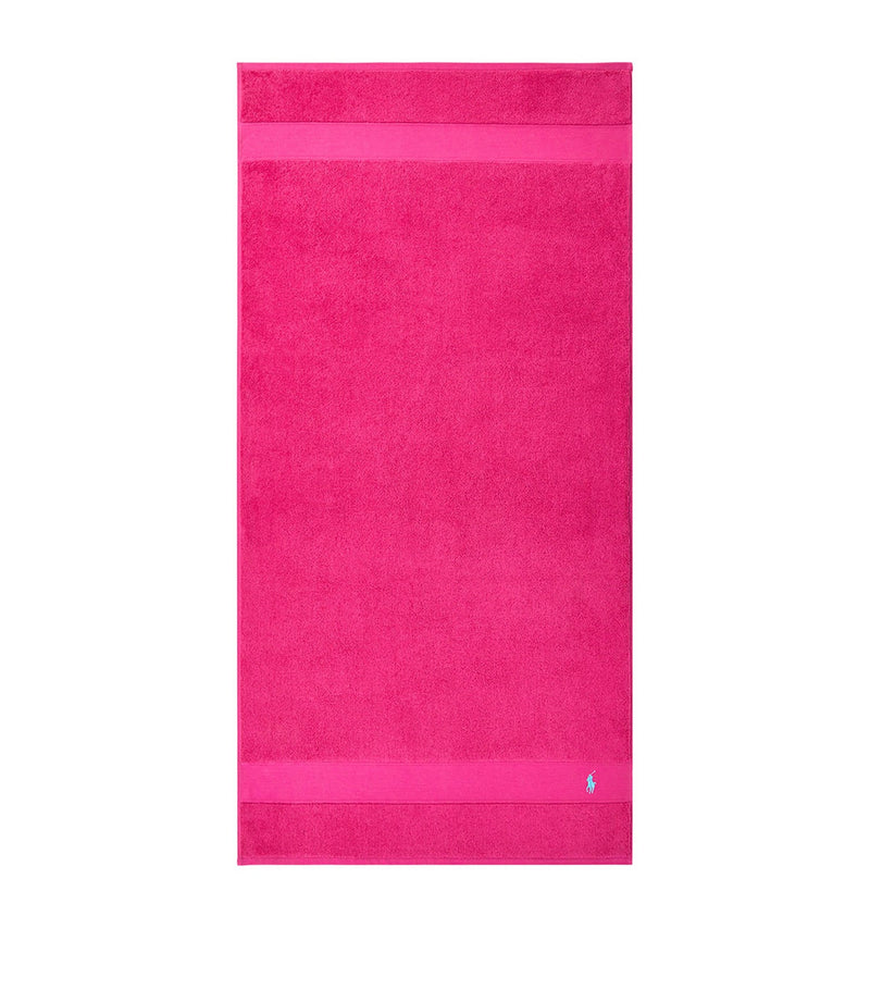 Ralph Lauren Polo Player bath towel 70cm x 140cm, imported from the UK