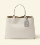 Prada large leather Buckle tote bag, UK version