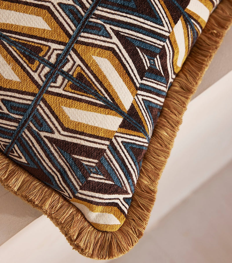 Soho Home Jacquard Aspen cushion 50cm x 50cm (British brand)