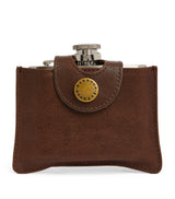 Harrods Barbour Leather Hip Flask 113ml- Buy online at McGrocer