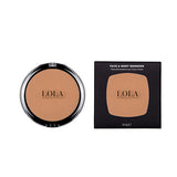 LOLA MAKE UP Face & Body Bronzer Golden Brown Self Tan Powder SPF 15