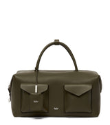 Harrods Max Mara Large Leather Boston Bowler Bag- Buy online at McGrocer