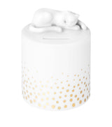 Harrods Baby Panther Money Box with Metallic Gold Spots, 9.9cm x 8.5cm- Buy online at McGrocer